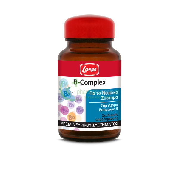 LANES - Βιταμίνη B-Complex tabs 60s Βιταμίνες Β