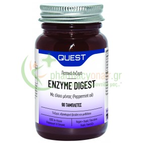 QUEST - Enzyme Digest with Betaine HCL tabs 90s