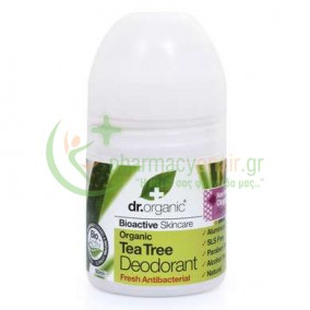DR.ORGANIC - Organic Tea Tree Αποσμητικό 50mL