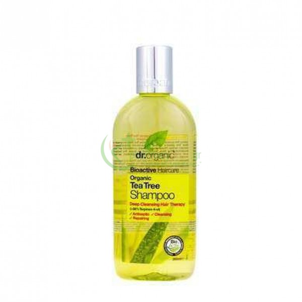 DR.ORGANIC - Organic Tea Tree Σαμπουάν 265mL Σαμπουάν - Conditioner Μαλλιών