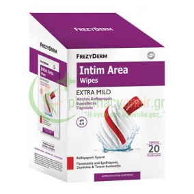 FREZYDERM - Intim Area Wipes 20τμχ