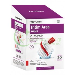 FREZYDERM - Intim Area Wipes 20τμχ