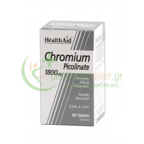 HEALTH AID - Chromium Picolinate 1800μg tabs 60s