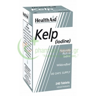 HEALTH AID - Kelp (Iodine) 150mg tabs 240s Ιώδιο