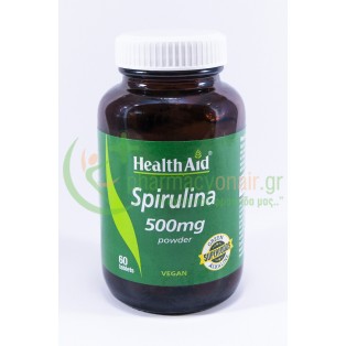 HEALTH AID - Spirulina 500mg tabs 60s Σπιρουλίνα (Spirulina)