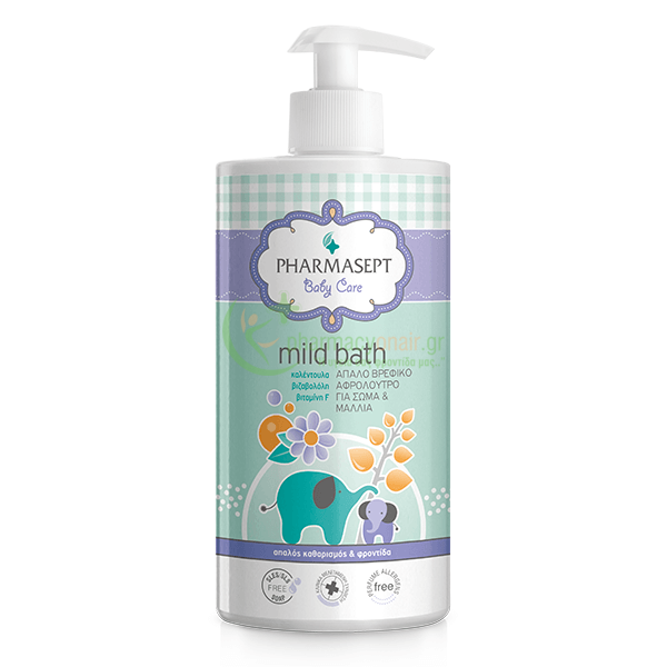 PHARMASEPT - Tol Velvet Baby Mild Bath 1lt Καθαρισμός Μωρού