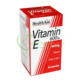 HEALTH AID - Vitamin E 600iu caps 60s
