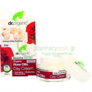 DR.ORGANIC - Organic Rose Otto Day Cream 50mL