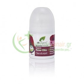 DR.ORGANIC - Organic Rose Otto Deodorant 50mL